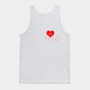 Happy Valentine 2021 Tank Top